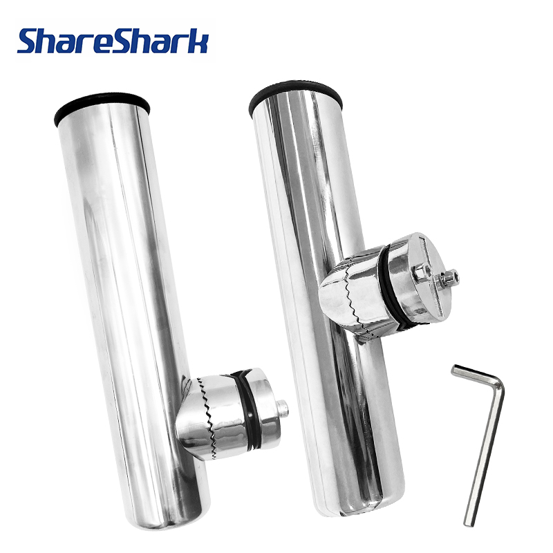 Fishing Rod Casting - ShareShark Stainless Steel Fishing Rod Holder