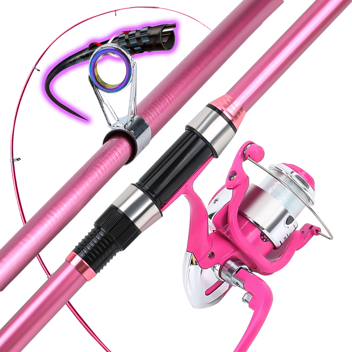 Fishing Pole Set Full Kits Wit - đánh giá và giá Fishing Rod Travel