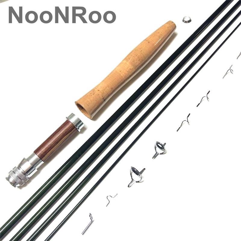 NooNRoo IM8 8ft 6Inch 4 Máy Tí - đánh giá và giá Fishing Rod Building Kit