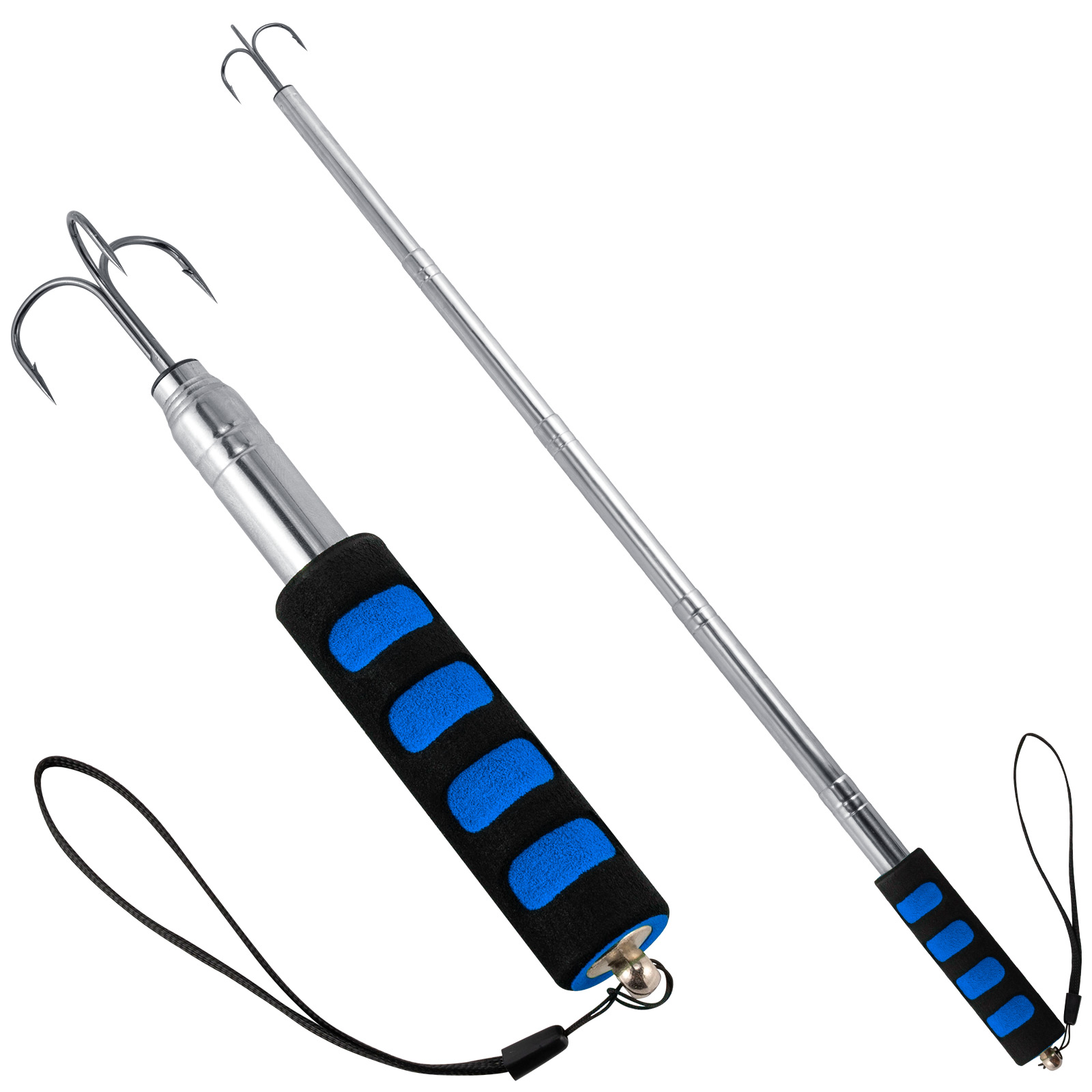 Telescopic Fishing Gaff Stainl - đánh giá và giá Fishing Rod Telescopic