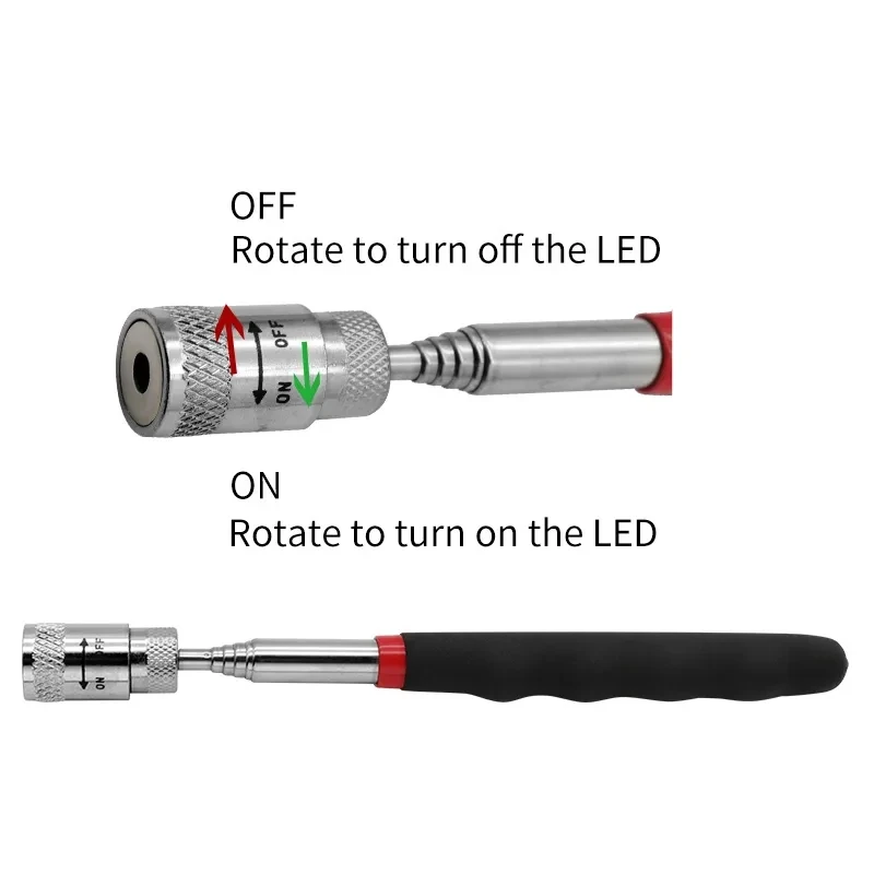 Telescopic Magnetic Pen Extend - đánh giá và giá Fishing Rod Travel