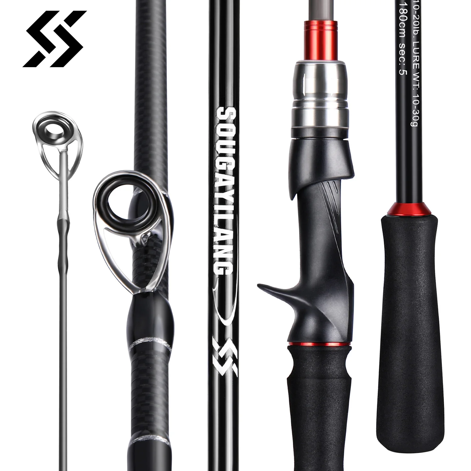 Sougayilang Lure Fishing Rod 1 - đánh giá và giá Fishing Rod Surf