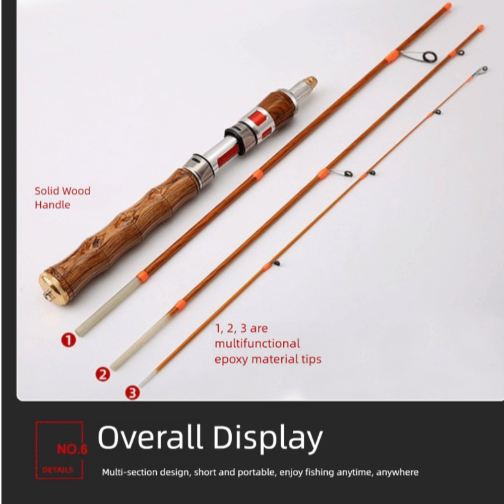 4 Sections Spinning Fishing Ro - đánh giá và giá Fishing Rod Carbon Fiber