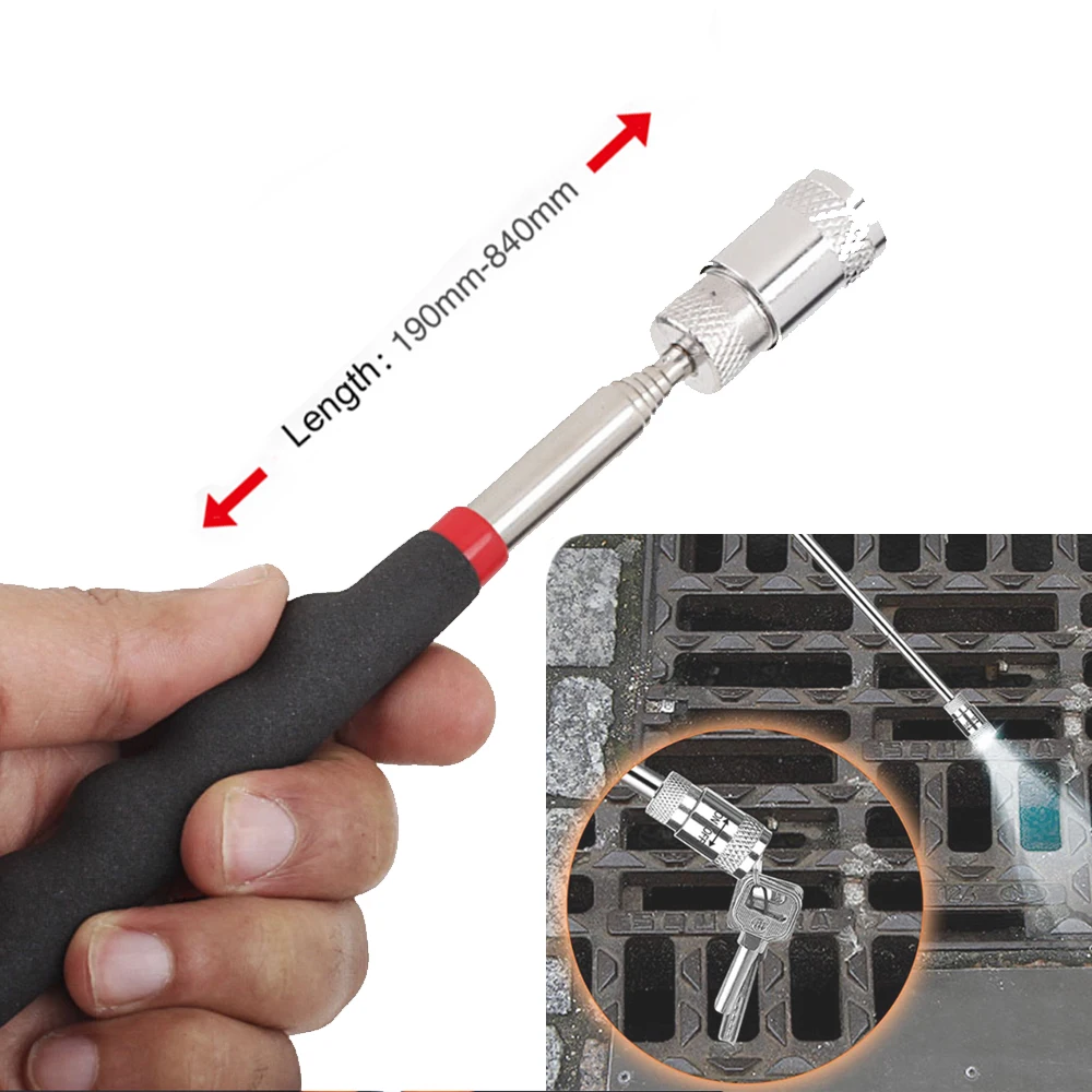 1-5pcs Telescopic Magnetic Pen - đánh giá và giá Fishing Rod Telescopic