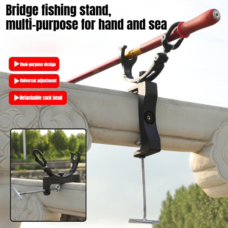 360° Rotating Adjustable Heavy - đánh giá và giá Fishing Rod Rack