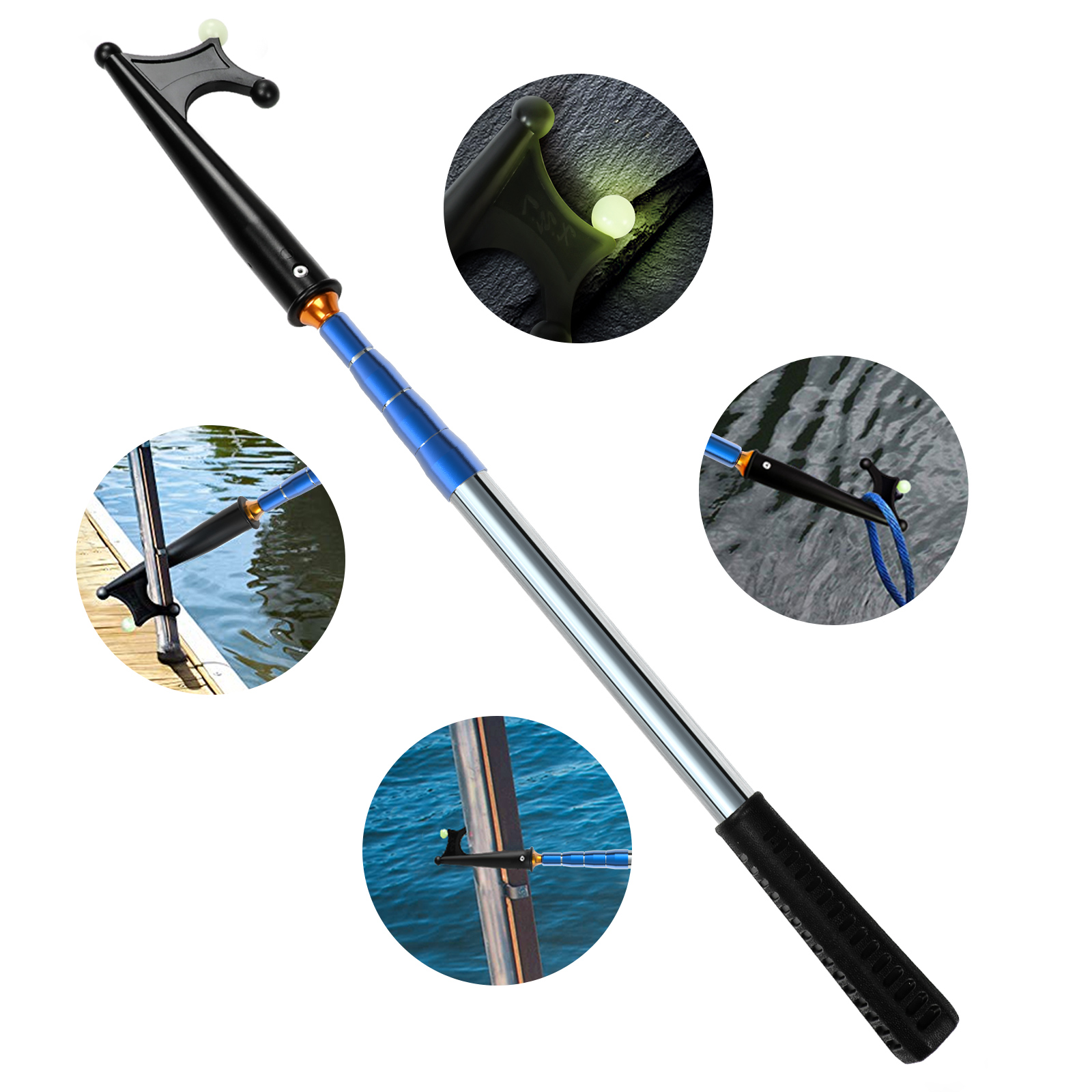 SANLIKE Retractable Luminous B - đánh giá và giá Fishing Rod Boat