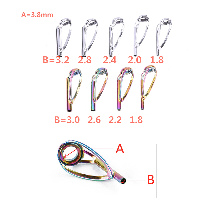 DIY Rod Building Eye Rings Gui - đánh giá và giá Fishing Rod Guide Replacement